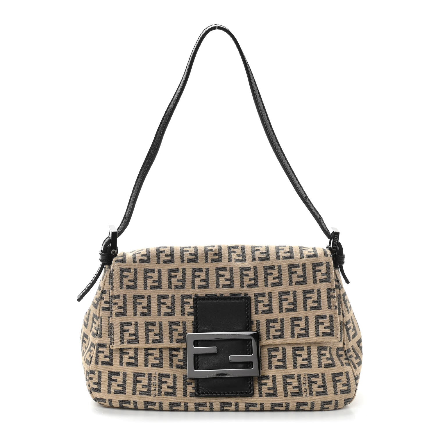 Fendi Zucchino Mini Mama Baguette Tobacco 1 of 12