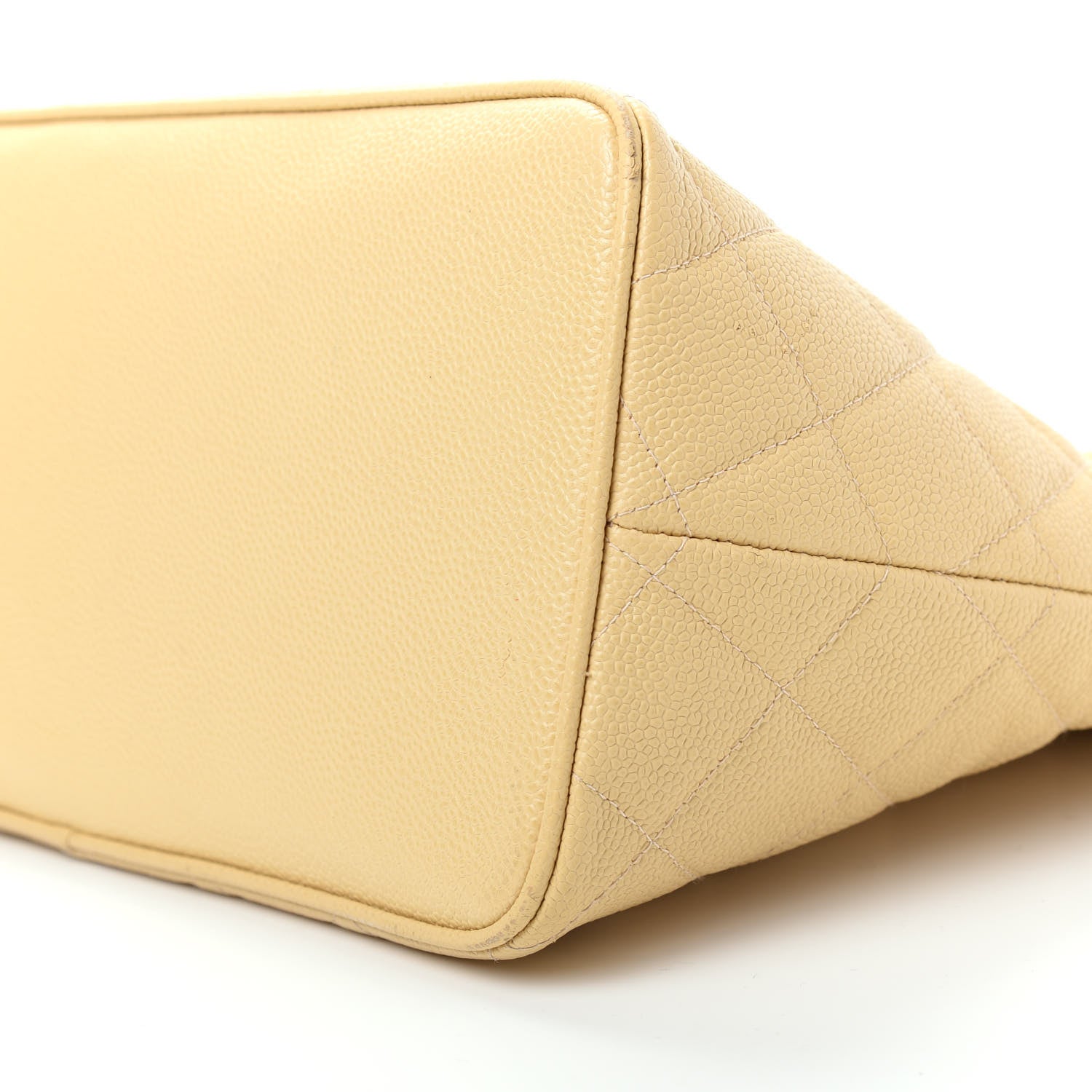 Chanel Caviar Quilted Medallion Tote Light Beige 7 of 12