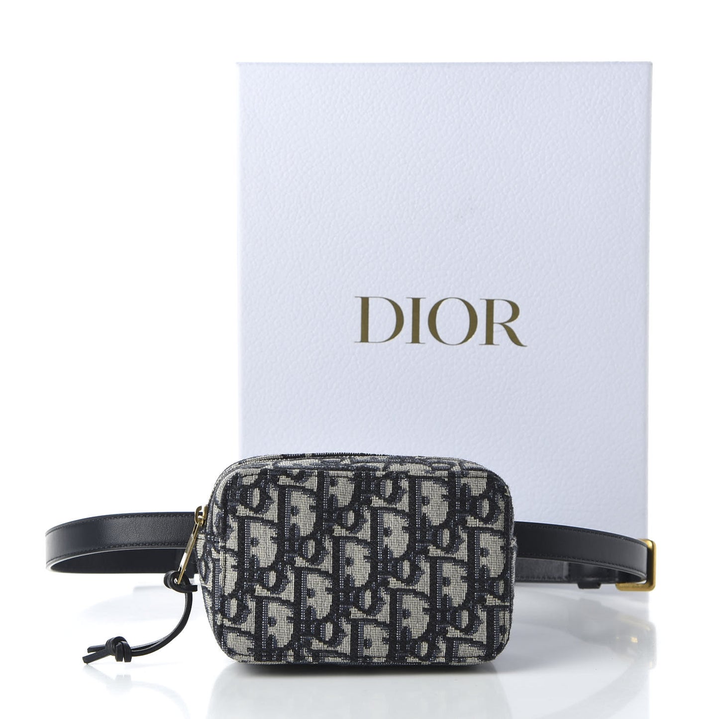 Oblique Belt Pouch Blue