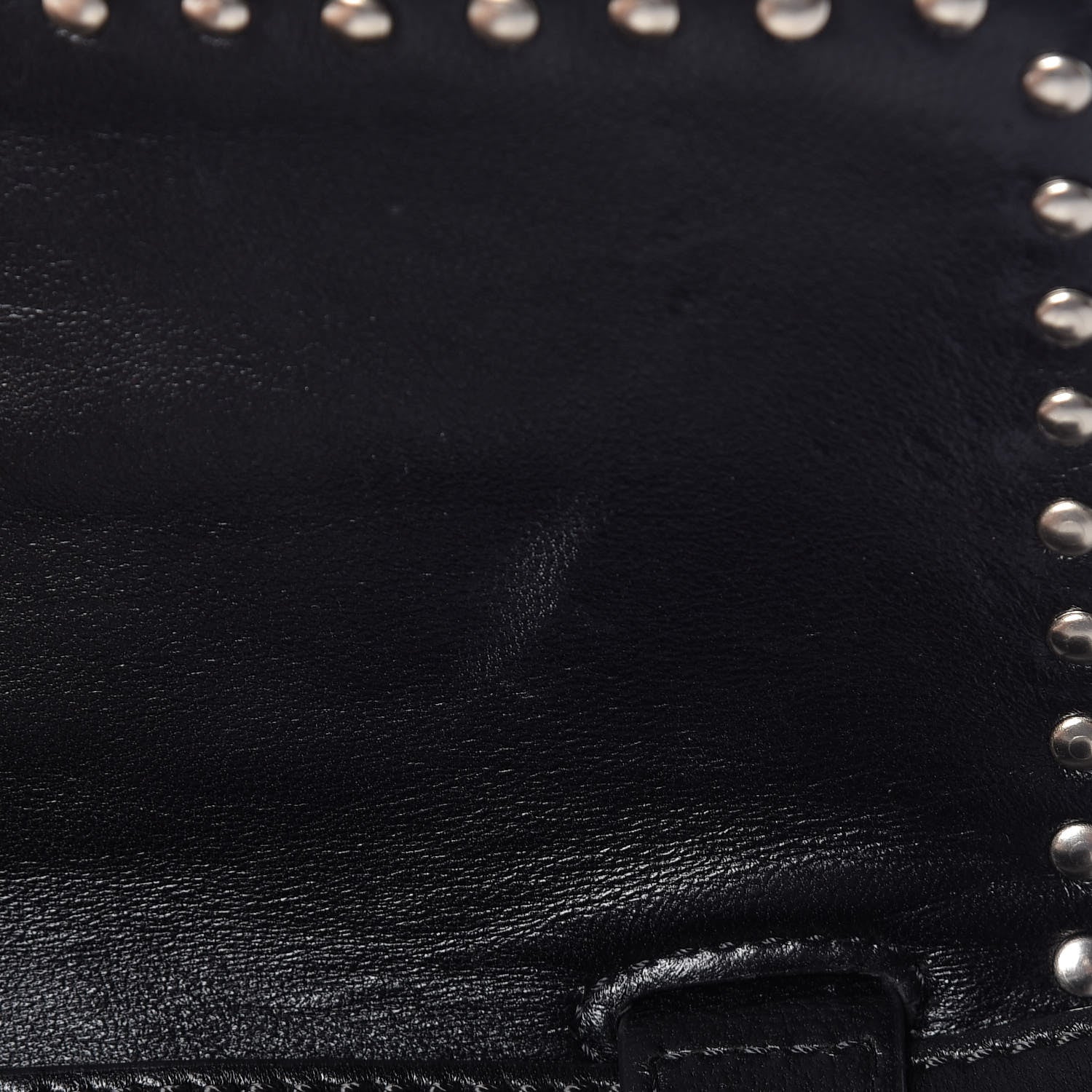 Valentino Garavani Lambskin ZiggyStud Rockstud Convertible Crossbody Belt Bag Black 9 of 12