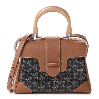 Goyard Goyardine Mini Saigon Black Gold 1 of 10