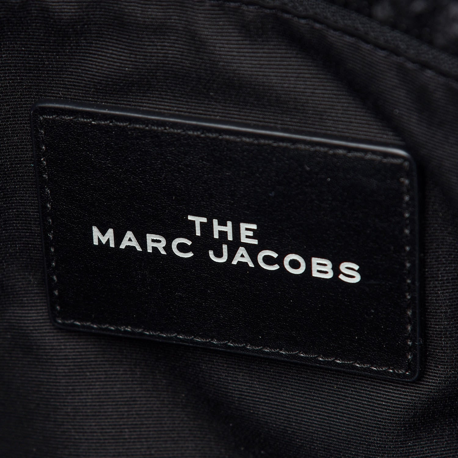 Marc Jacobs Polyester Cotton Medium The Teddy Traveler Tote Bag Black 6 of 9