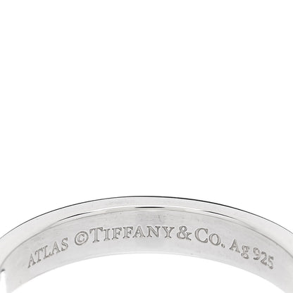 Tiffany Sterling Silver Narrow Atlas Ring 61 9.5 4 of 4