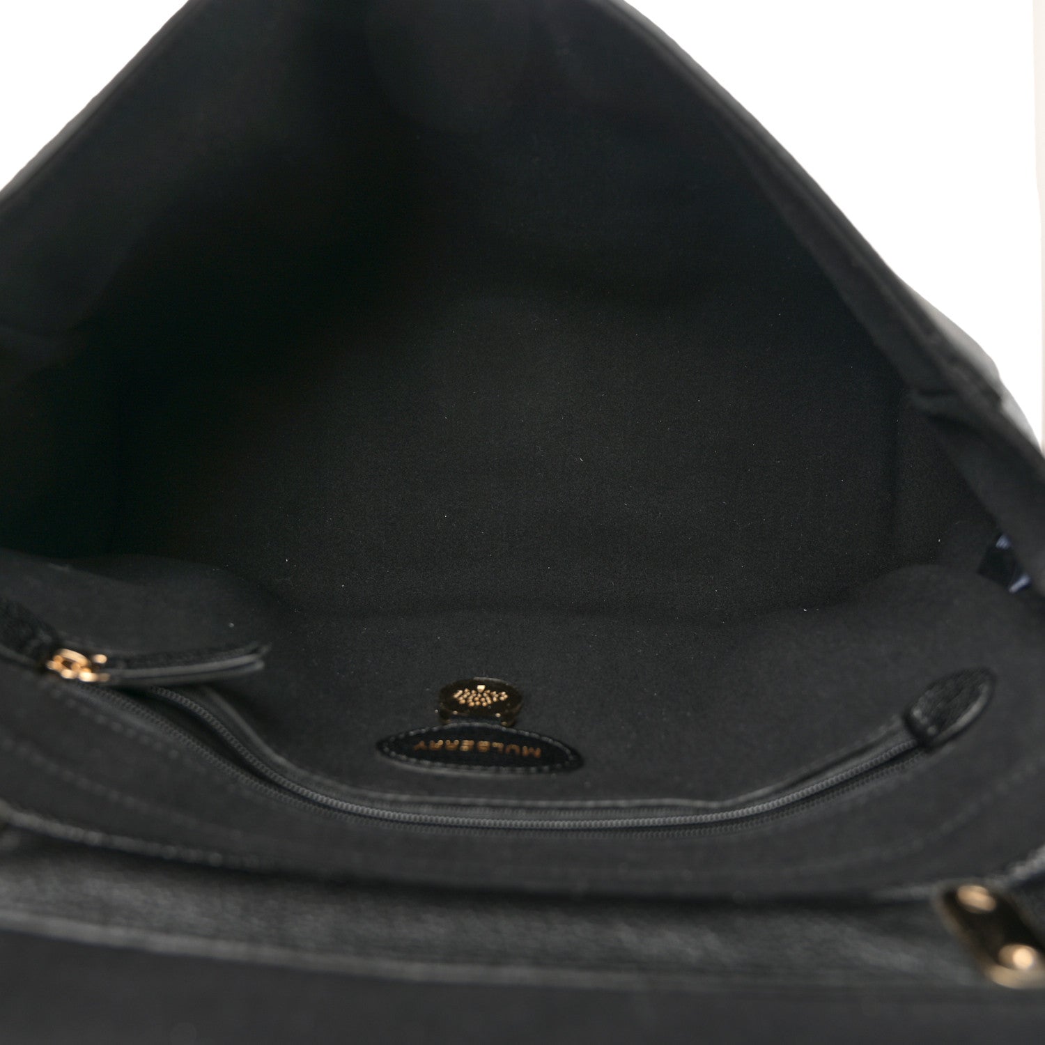 Mulberry Glossy Goatskin Medium Lily Black 5 of 11