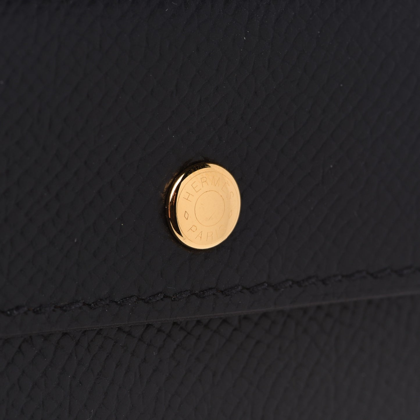 Epsom Kelly Pocket Belt Black