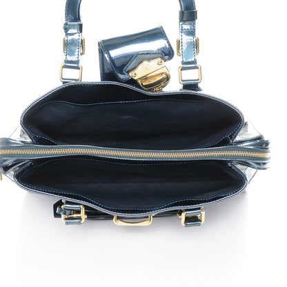 Louis Vuitton Vernis Melrose Avenue Blue Nuit 5 of 6