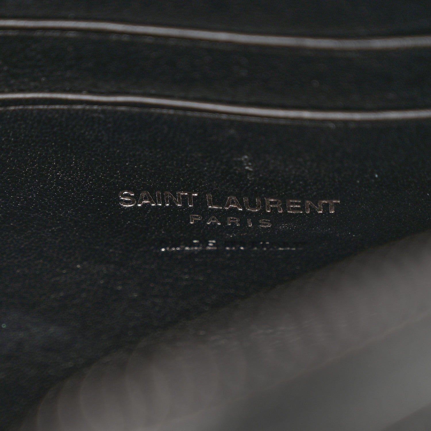 Saint Laurent Grain De Poudre Matelasse Monochrome Monogram Mini Lou Camera Bag Black 6 of 10