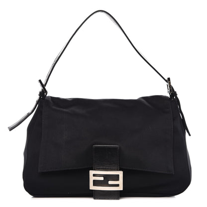 Fendi Neoprene Mama Baguette Black 1 of 8