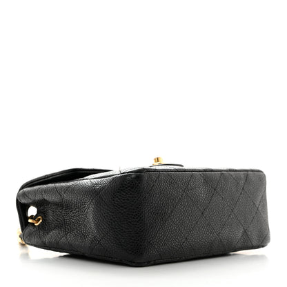 Chanel Caviar Quilted Mini Square Flap Black 4 of 11