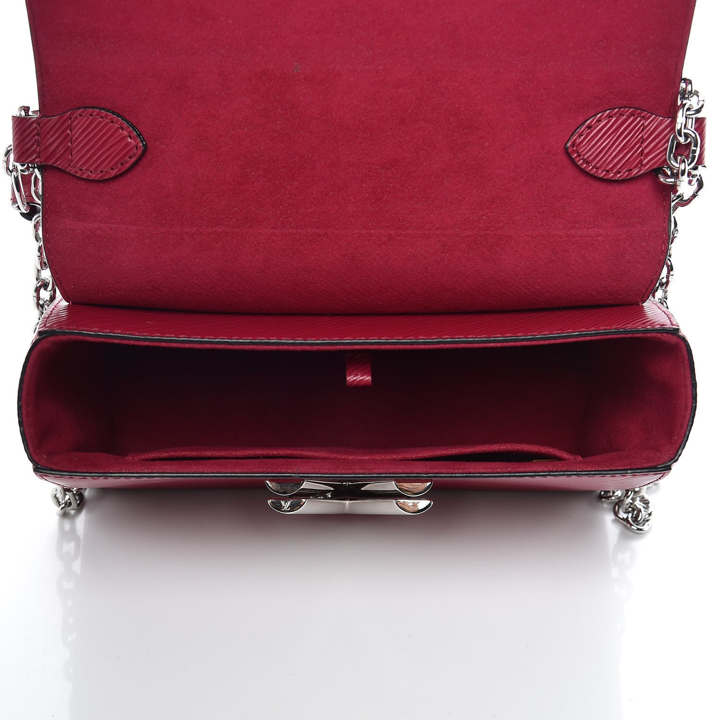Epi Twist Shoulder Bag MM Fuchsia
