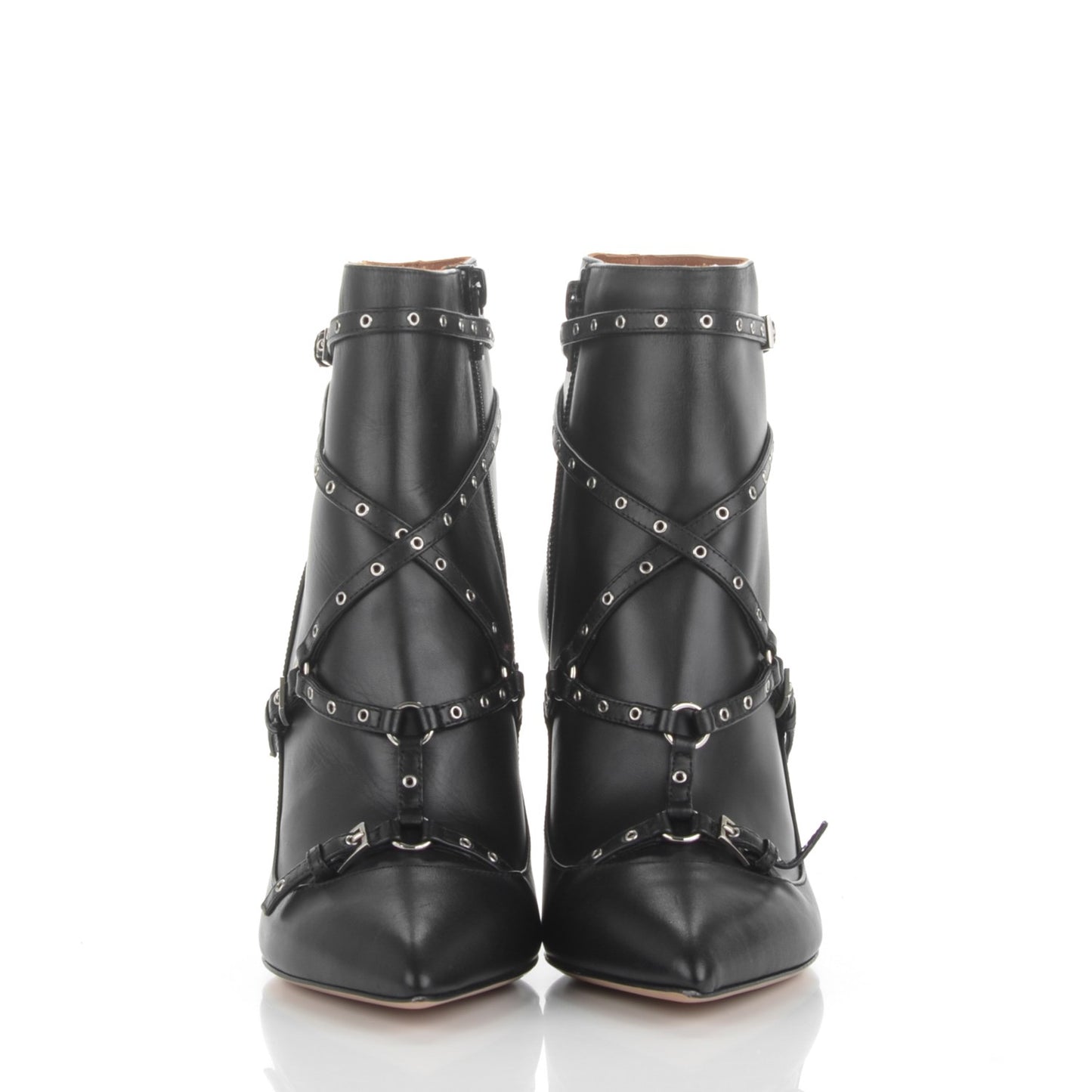 Nappa Love Latch 100mm Ankle Boots 37 Black