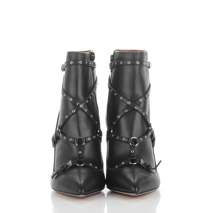 Valentino Garavani Nappa Love Latch 100mm Ankle Boots 37 Black 2 of 8