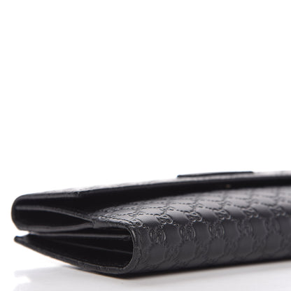 Gucci Microguccissima Continental Flap Wallet Black 6 of 11