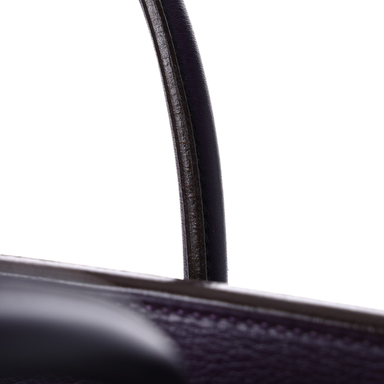 Hermes Taurillon Clemence Birkin 40 Raisin 38 of 46
