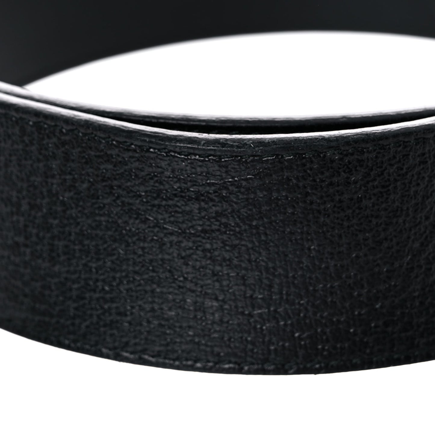 Textured Calfskin Double G 40mm Belt 90 36 Black