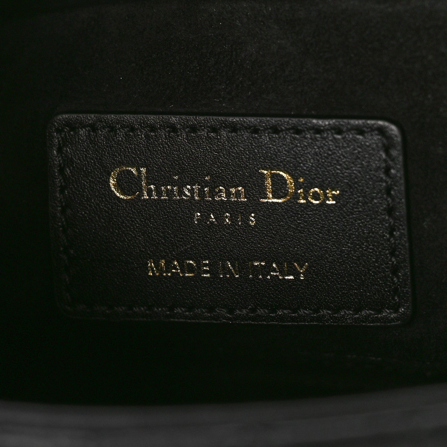 Christian Dior Lambskin Cannage Small Lady D-Joy Black 6 of 8
