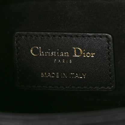 Christian Dior Lambskin Cannage Small Lady D-Joy Black 6 of 8