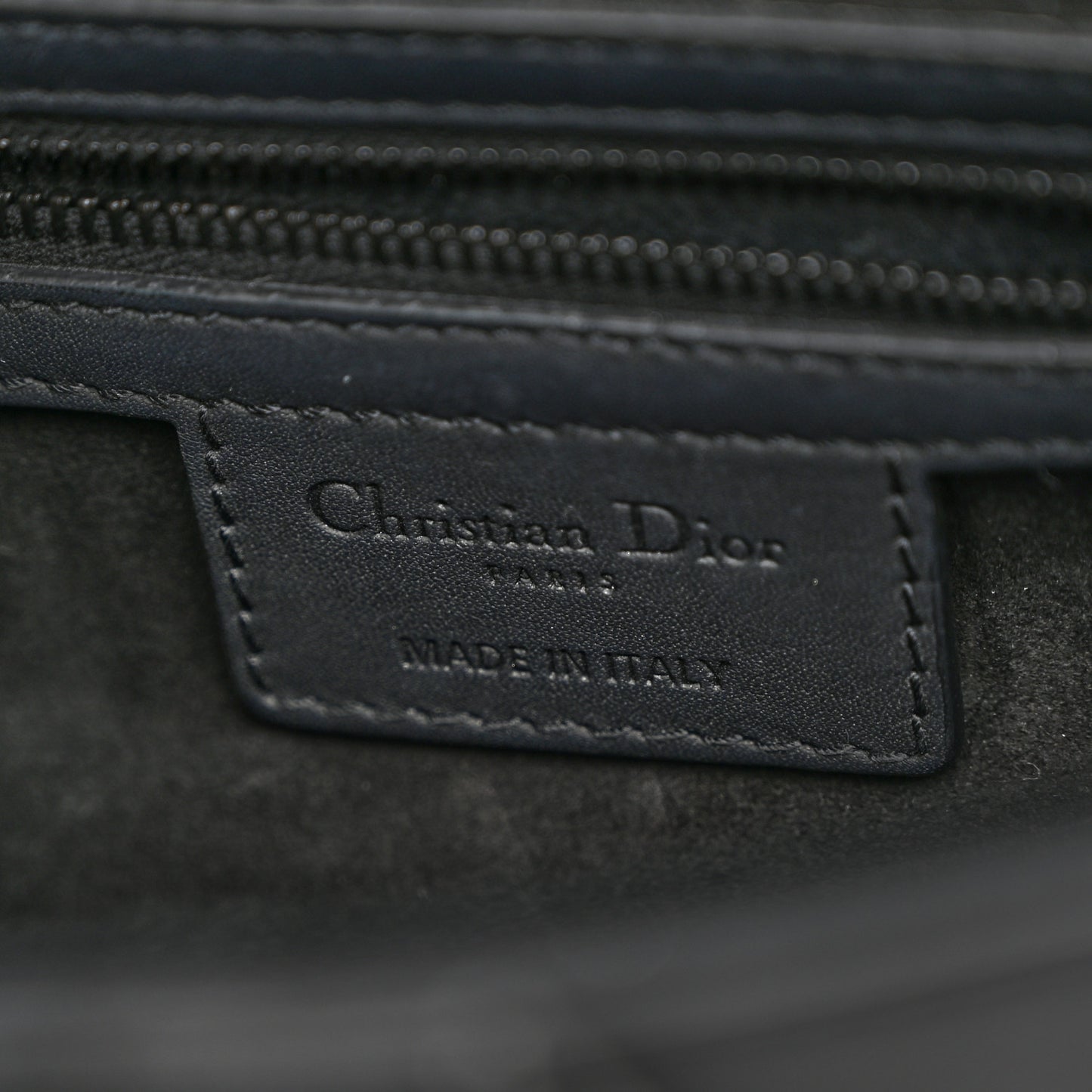 Ultra Matte Calfskin Saddle Bag Black
