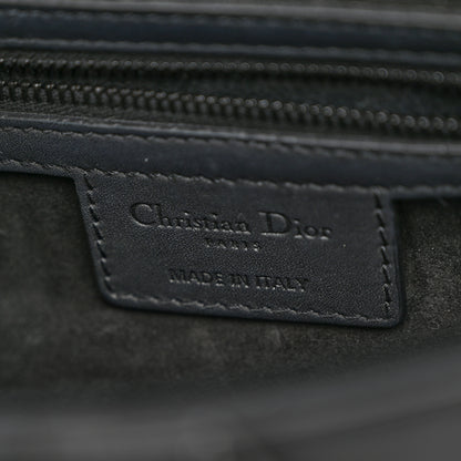 Christian Dior Ultra Matte Calfskin Saddle Bag Black 6 of 10