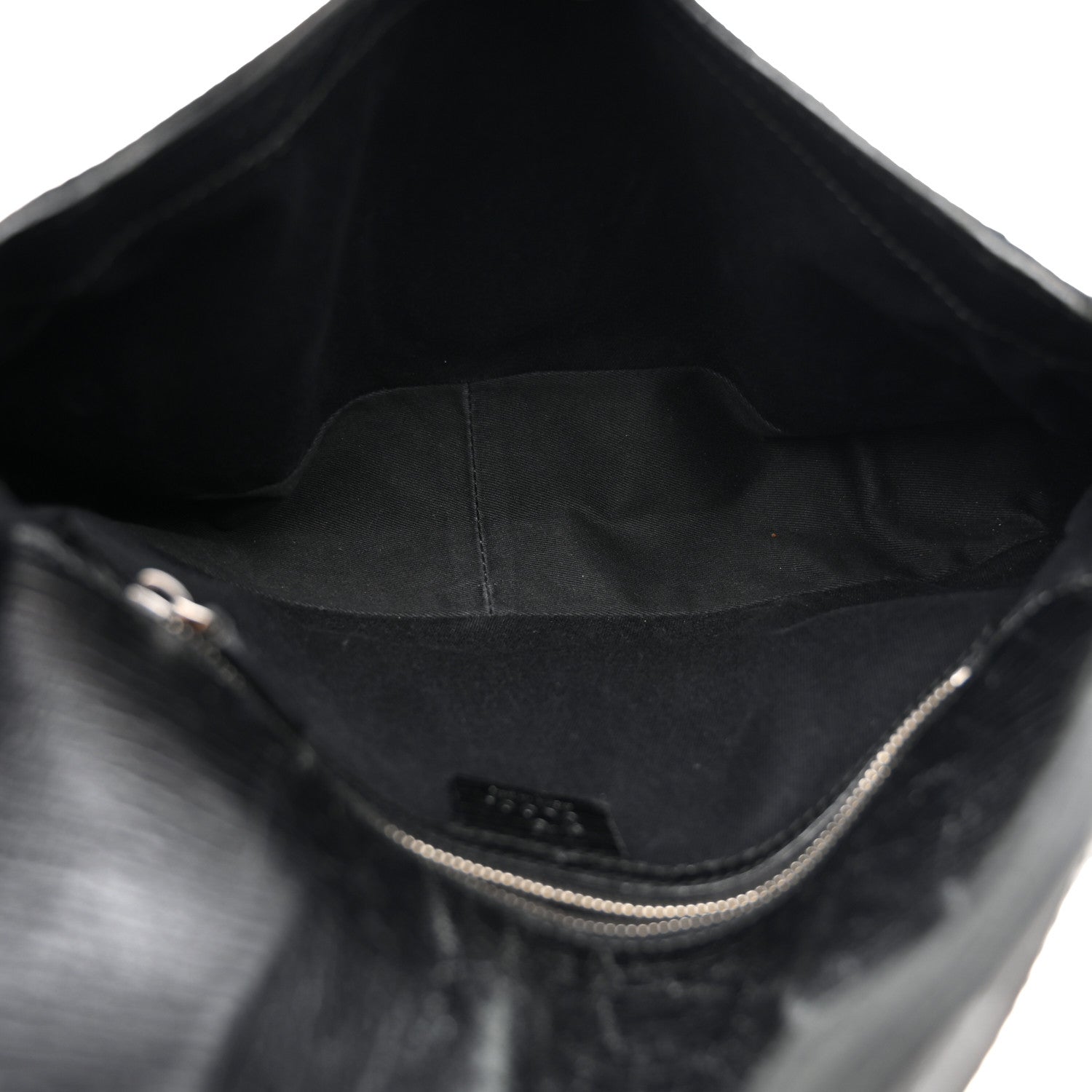 Gucci Monogram Horsebit Chain Flap Shoulder Bag Black 5 of 18