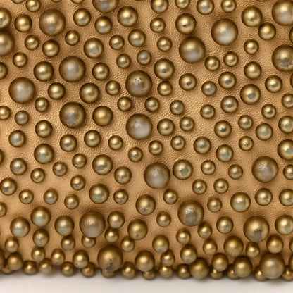 Chanel Lambskin Pearls Flap Gold 16 of 19