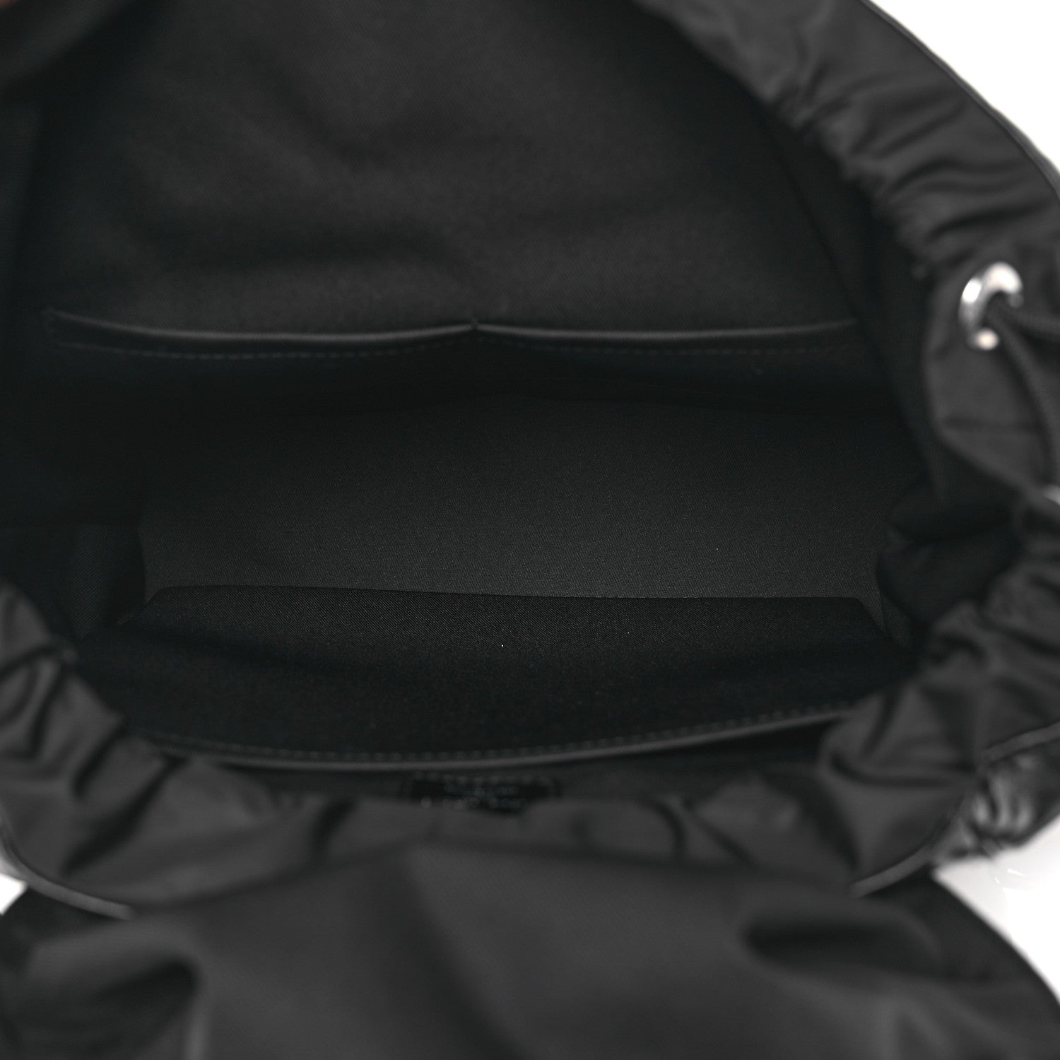 Louis Vuitton Shiny Calfskin Montsouris Cargo Backpack Black 5 of 10