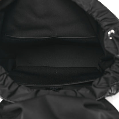 Louis Vuitton Shiny Calfskin Montsouris Cargo Backpack Black 5 of 10