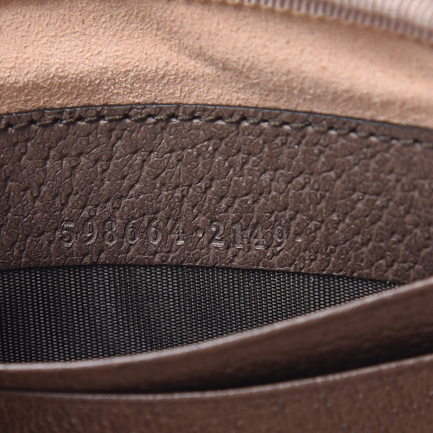 Gucci GG Supreme Monogram Web Mini Ophidia GG Bag Brown 7 of 10