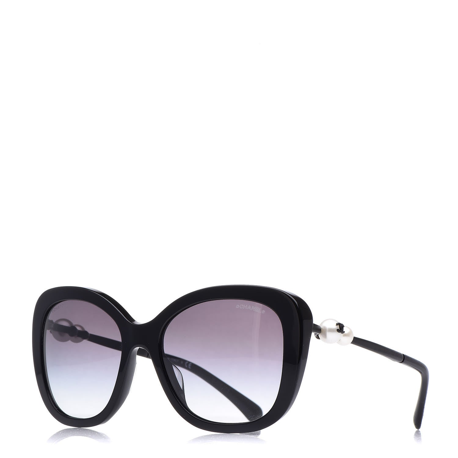 Chanel Pearl Sunglasses 5339-H-A Black 1 of 8
