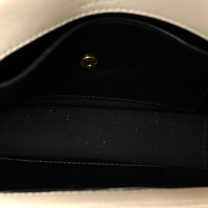 Saint Laurent Lambskin Chevron Quilted Mini LouLou Crema Soft 6 of 14