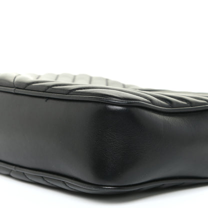 Saint Laurent Calfskin Matelasse Monogram Lou Camera Bag Asphalt 6 of 16