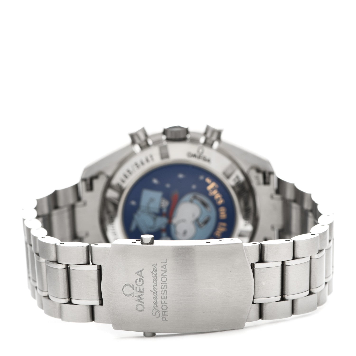 Omega Stainless Steel 42mm Speedmaster Professional MoonWatch Limited Edition Snoopy Manual Winding Watch Black 3578.51.00 3 of 5