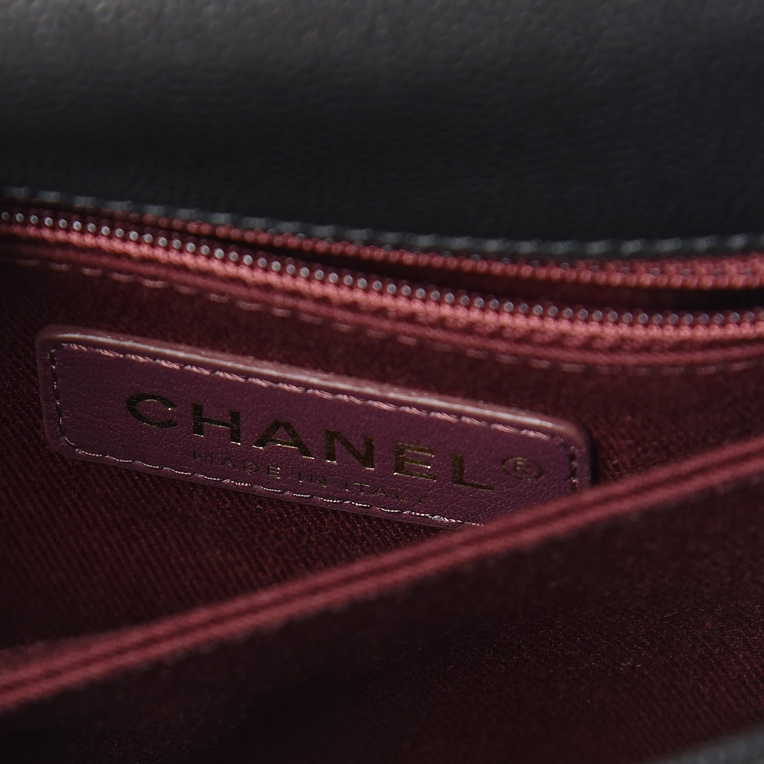 Chanel Caviar Quilted Mini Coco Handle Flap Black 8 of 10