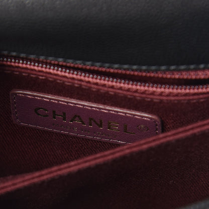 Chanel Caviar Quilted Mini Coco Handle Flap Black 8 of 10
