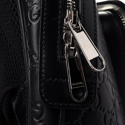 Gucci Guccissima Signature Small Day Backpack Black 11 of 11