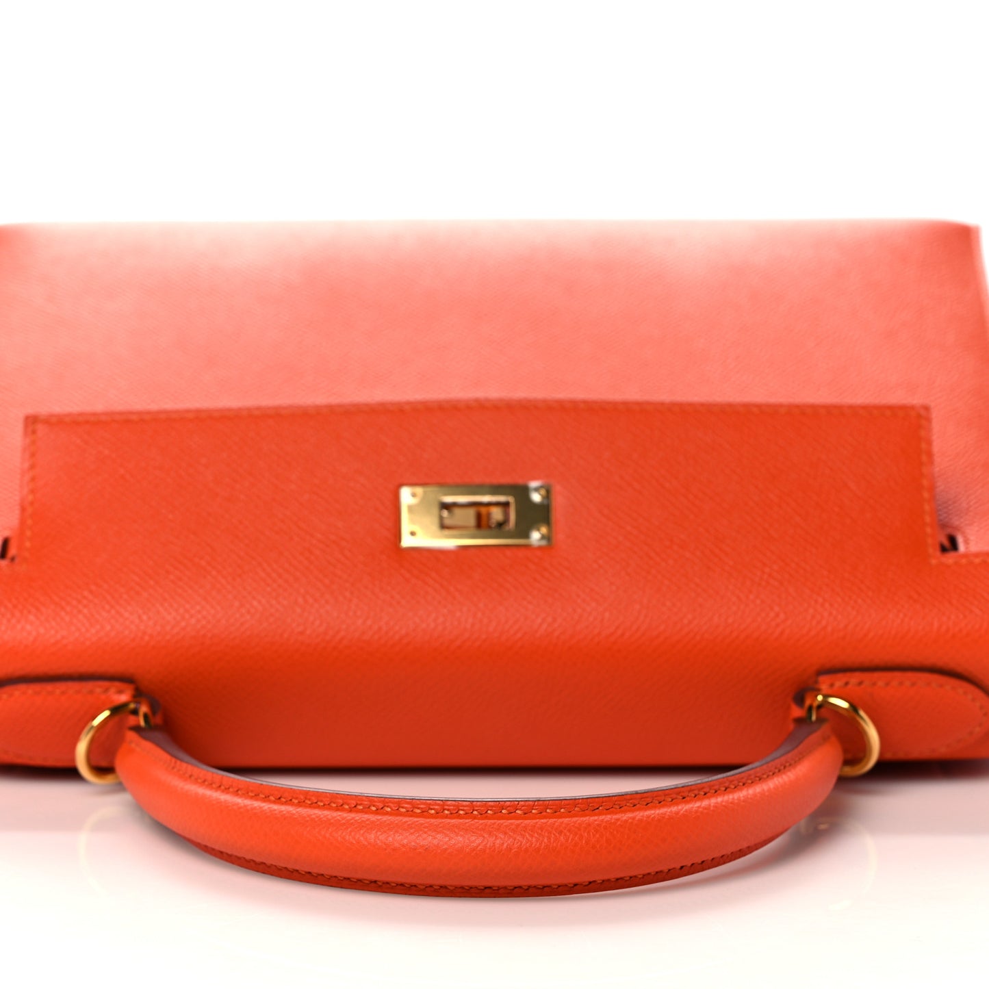 Epsom Kelly Sellier 28 Orange Poppy