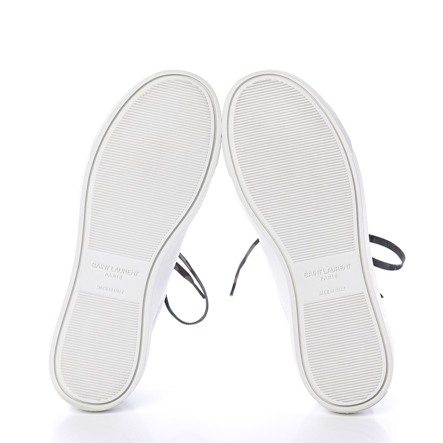 Calfskin Camouflage Womens Andy Low Top Sneakers 35.5 Optic White