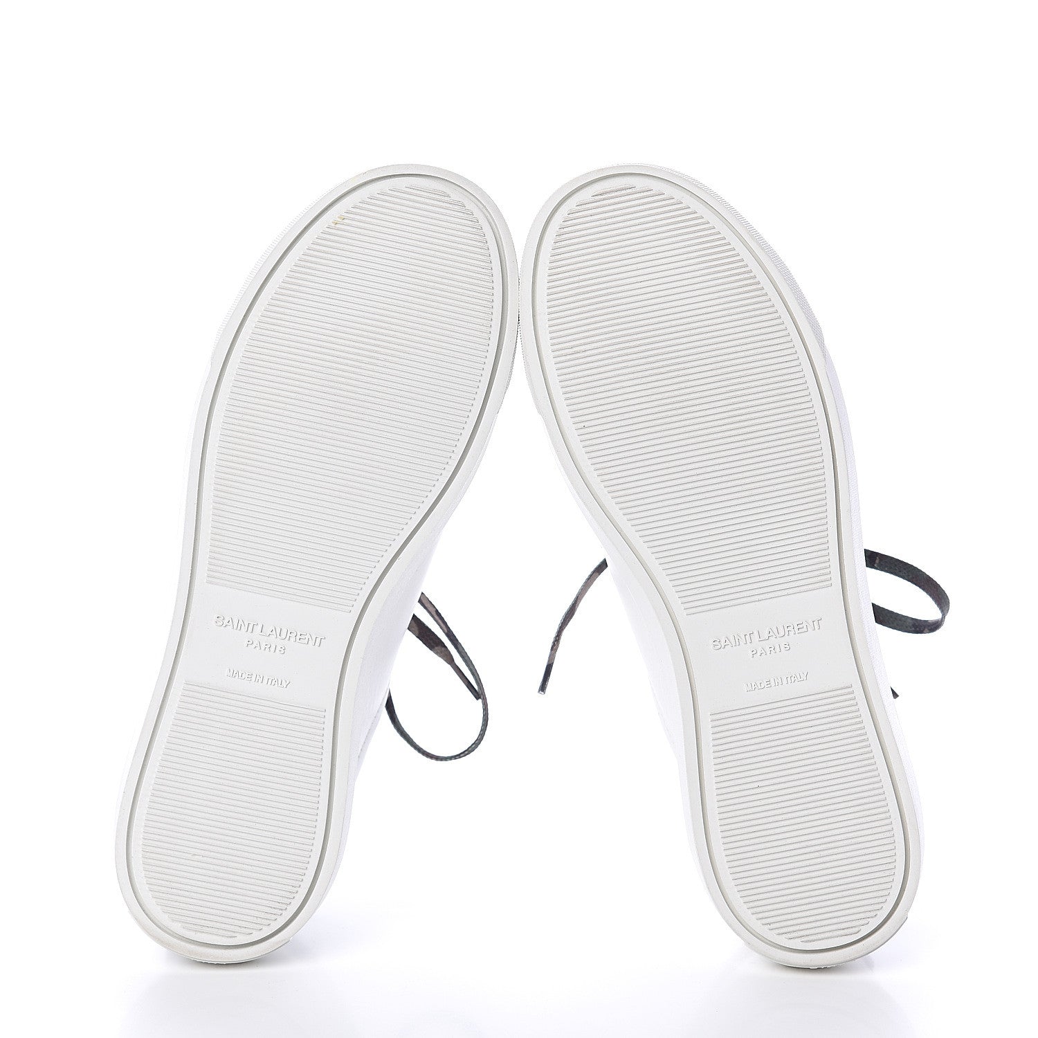 Saint Laurent Calfskin Camouflage Womens Andy Low Top Sneakers 35.5 Optic White 5 of 7