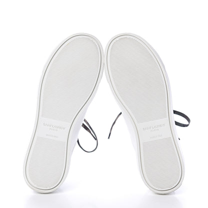 Saint Laurent Calfskin Camouflage Womens Andy Low Top Sneakers 35.5 Optic White 5 of 7