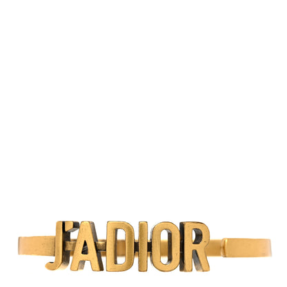 Christian Dior Metal J'Adior Bracelet Cuff Gold 1 of 4
