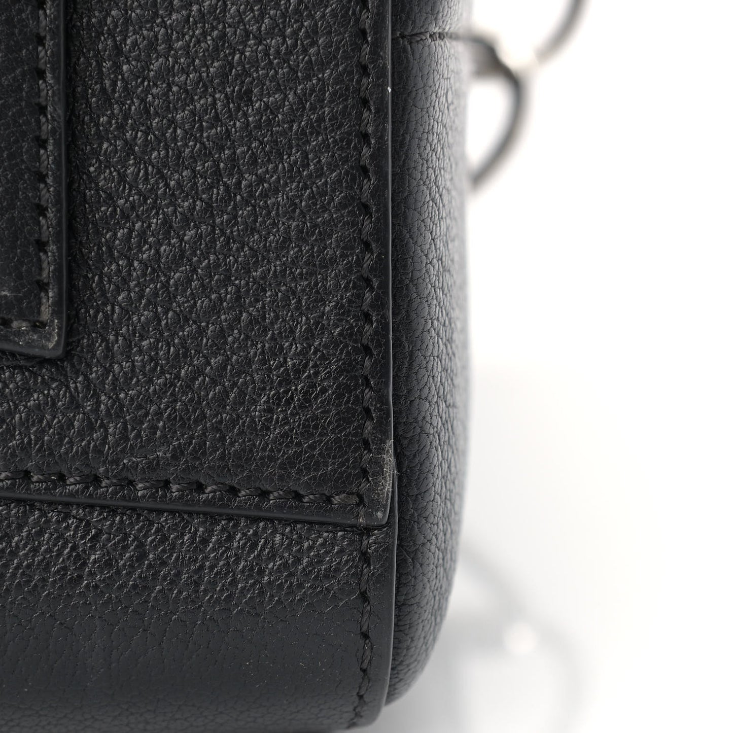 Sugar Goatskin Small Antigona Black
