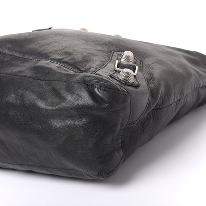 Balenciaga Agneau Giant 21 Silver Hardware Day Hobo Black 8 of 8