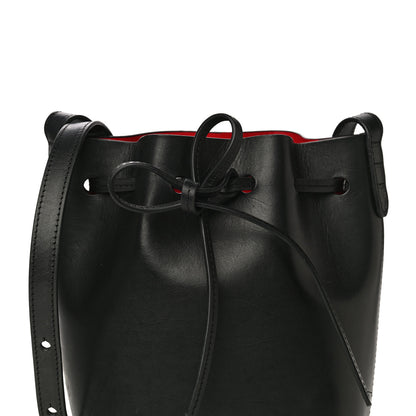 Mansur Gavriel Calfskin Mini Mini Bucket Bag Black Flamma 6 of 10