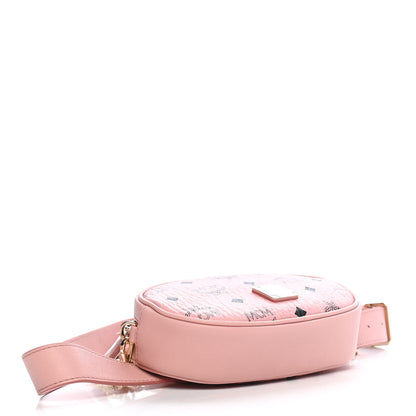 MCM Visetos Small Essential Belt Bag Pink 3 of 8