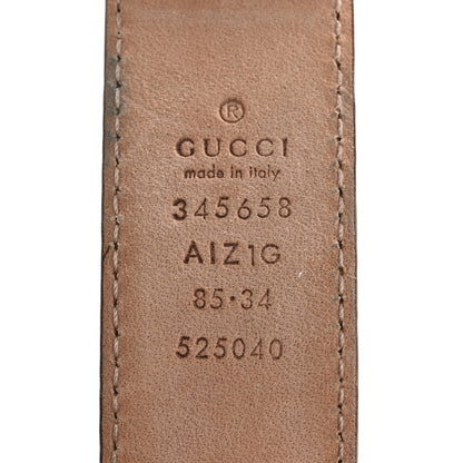 Gucci Hilary Lux Diamante Belt 85 34 Bumblebee 5 of 7