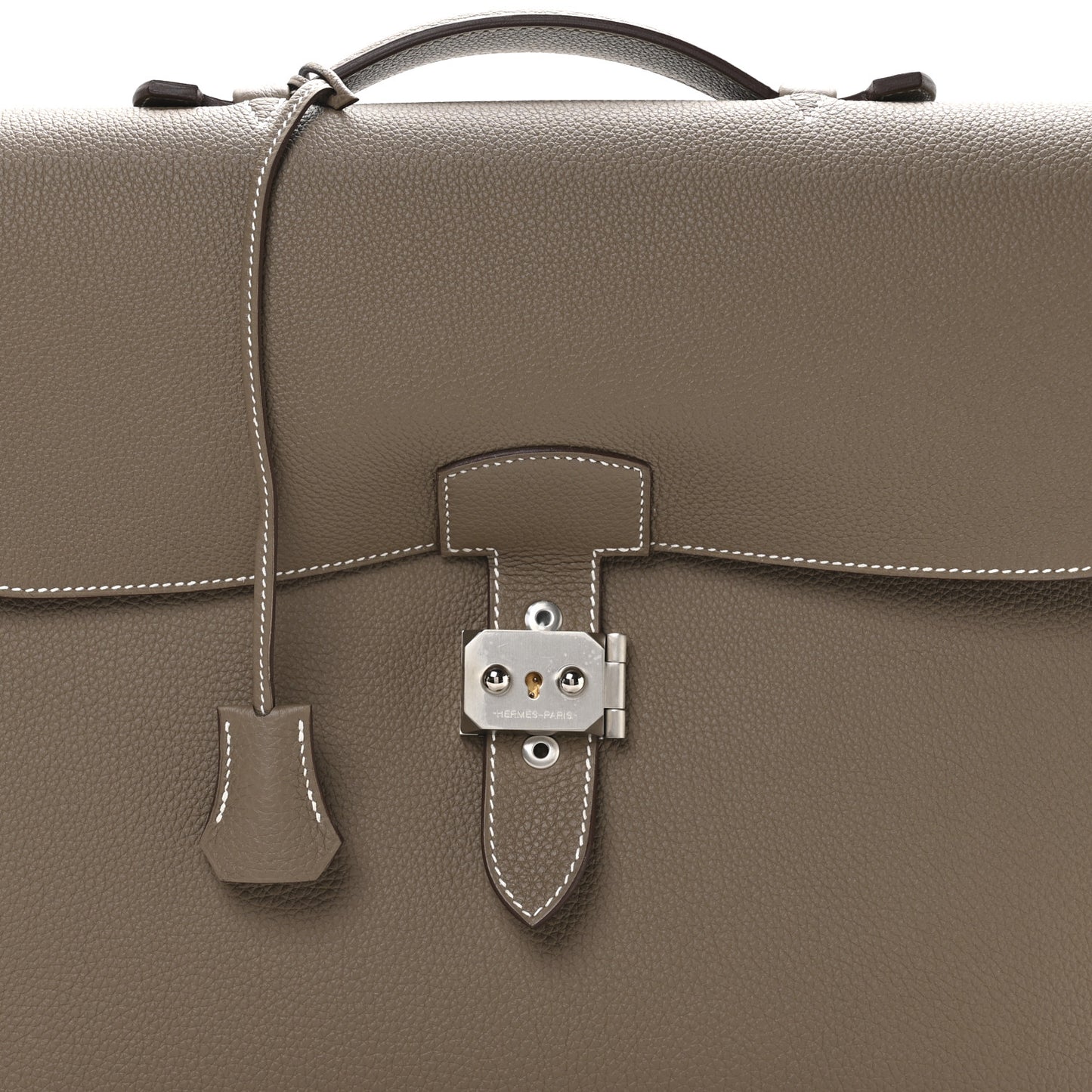 Togo Sac A Depeche Light 1-37 Briefcase Etoupe