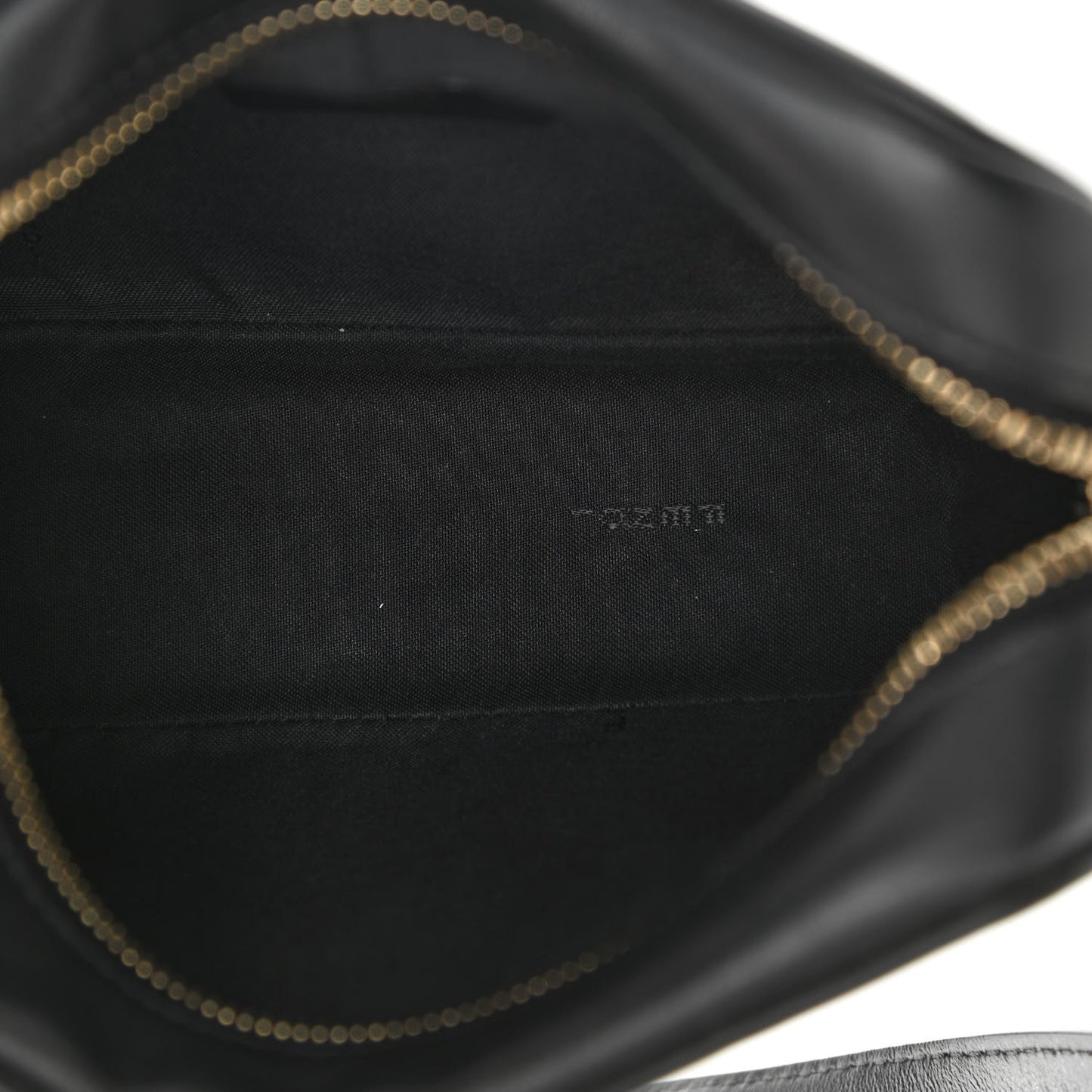 Vitello Century Bi-Color FF 1974 Embossed Mini Camera Case Maya Black