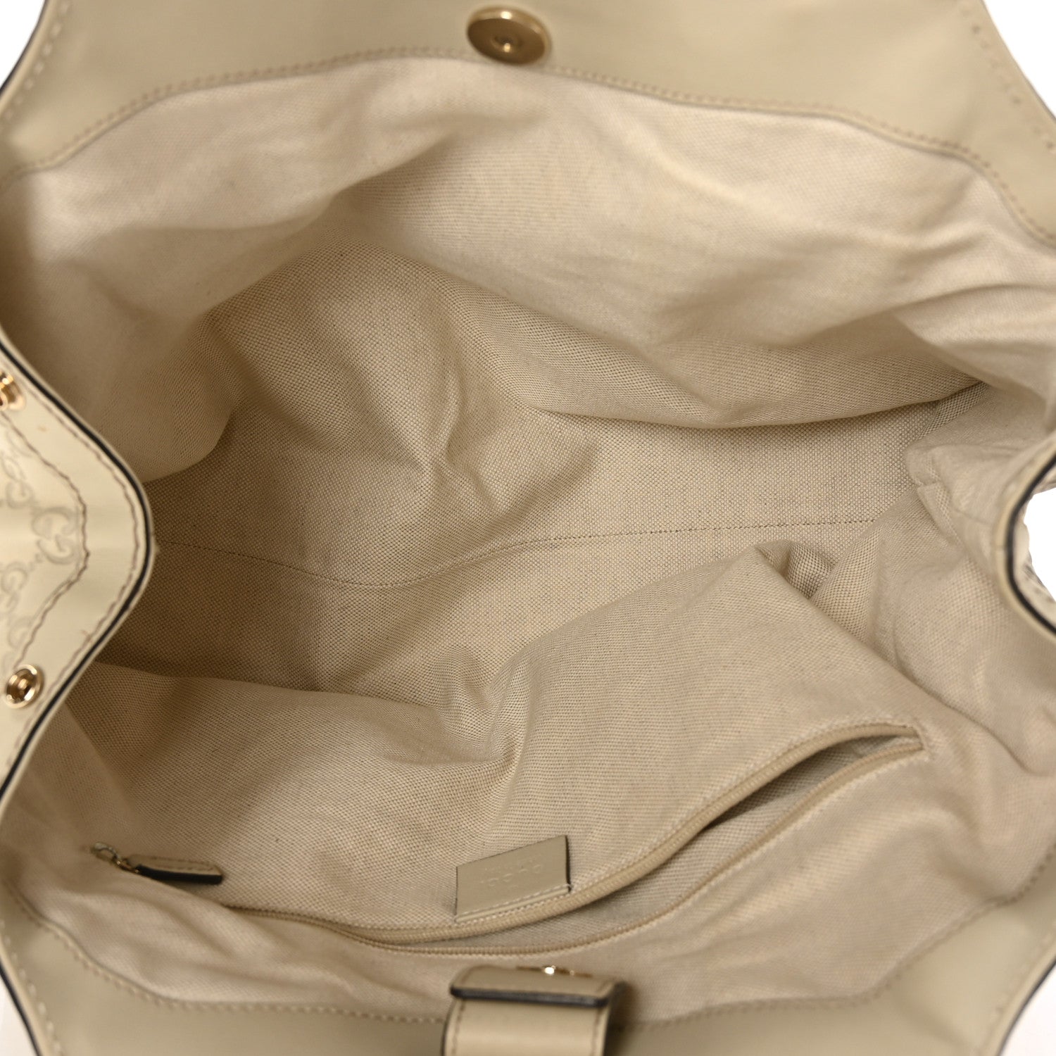Gucci Guccissima Medium Sukey Tote Mystic White 5 of 10
