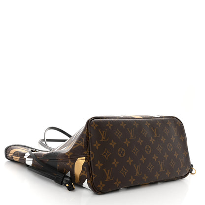Louis Vuitton x LoL Monogram Neverfull MM Gold Silver 4 of 10