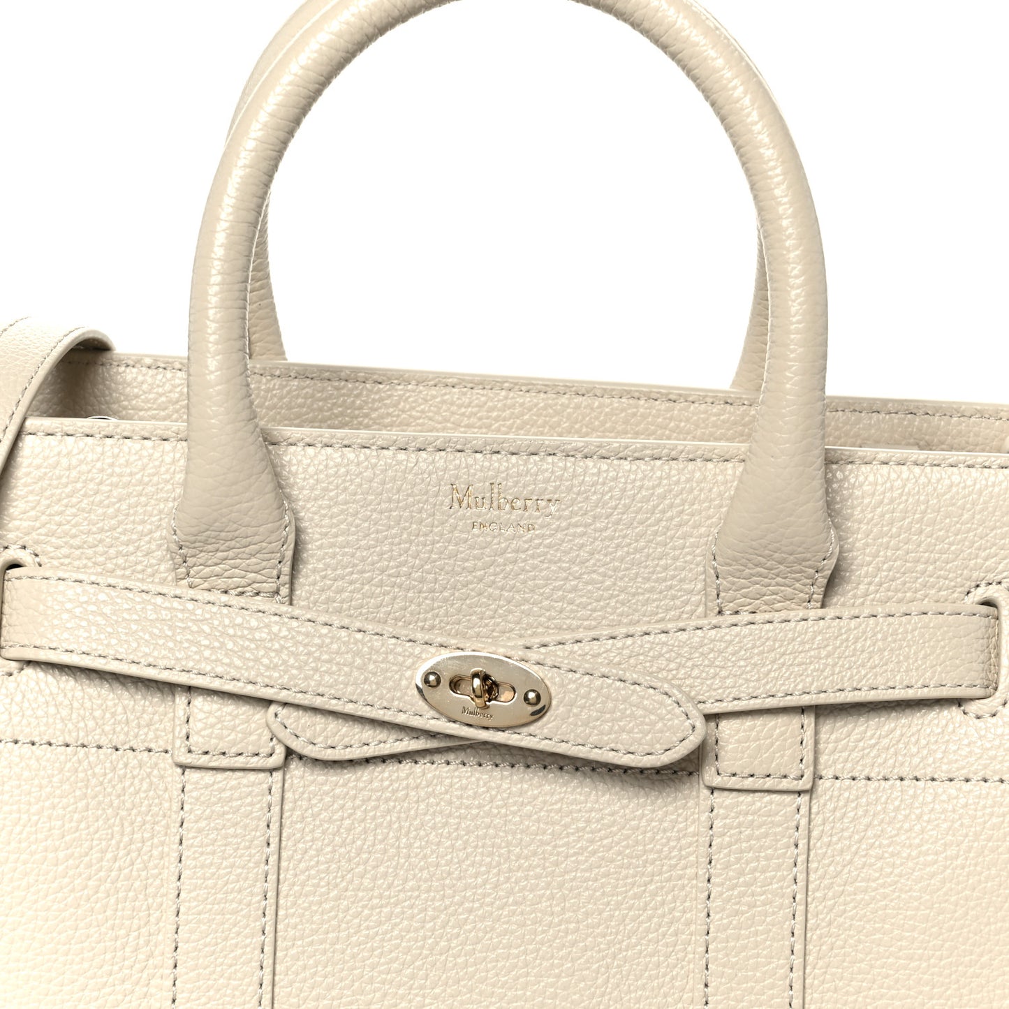 Small Classic Grain Mini Zipped Bayswater Chalk